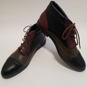 Vintage Leather Ankle Boots